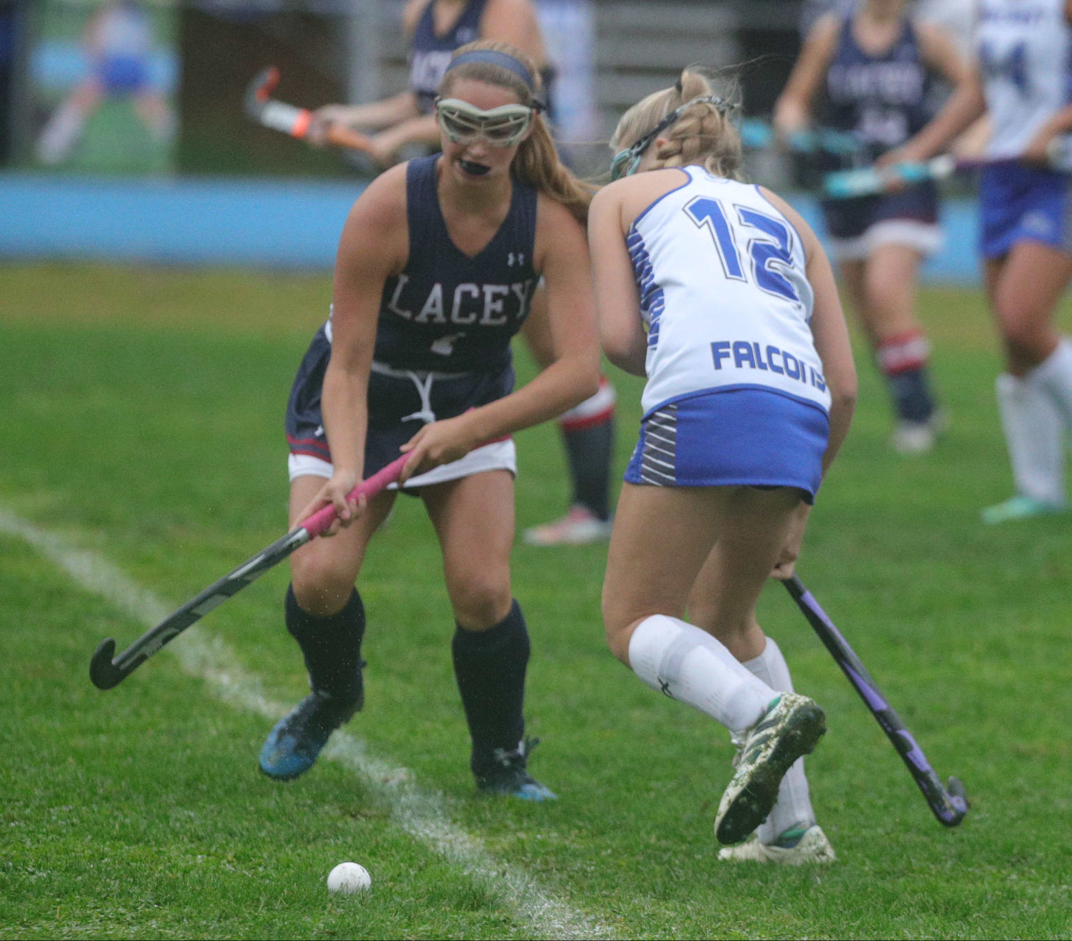 Lacey vs Oakcrest Field Hockey game